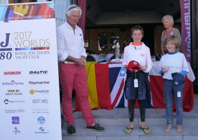 Prize Giving – J/80 World Championship ©  Graham Nixon / RSrnYC